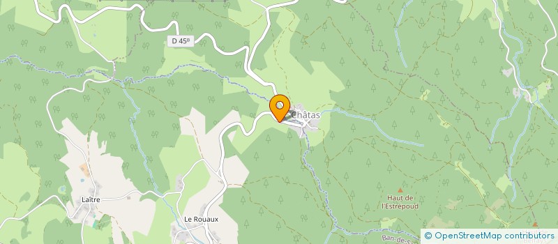 localisation de l'entreprise 512 889 197   CHATAS