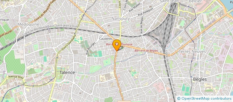 localisation de l'entreprise 512 925 892   BORDEAUX