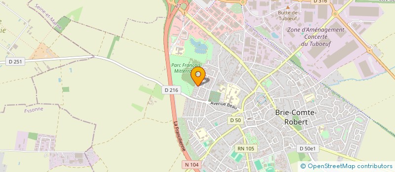 localisation de l'entreprise 512 965 831   EVRY-GREGY-SUR-YERRE