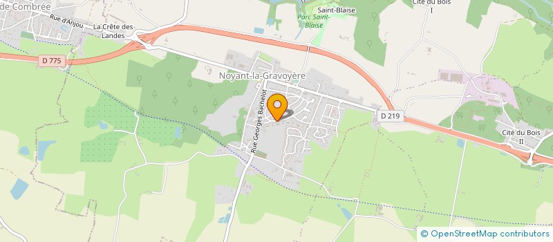localisation de l'entreprise 512 968 769   SEGRE-EN-ANJOU BLEU