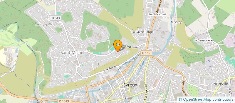 localisation de l'entreprise 512 993 544   EVREUX