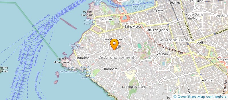 localisation de l'entreprise 512X à MARSEILLE