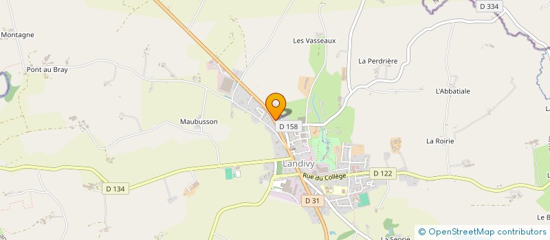 localisation de l'entreprise 513 012 641   COURTILLERS