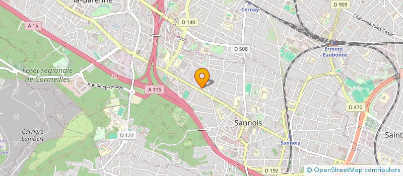 localisation de l'entreprise 513 024 885   SANNOIS