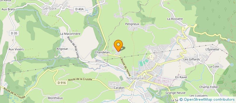 localisation de l'entreprise 513 051 193   NOVALAISE