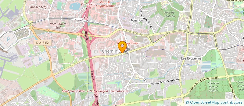 localisation de l'entreprise 513 107 201  à PESSAC