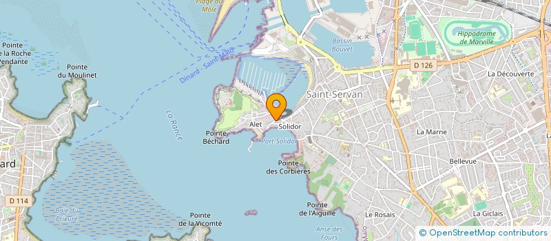 localisation de l'entreprise 513 121 236   SAINT-MALO