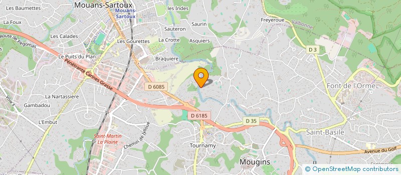 localisation de l'entreprise 513 125 401   PARIS