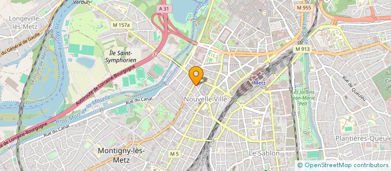 localisation de l'entreprise 513 160 150   METZ