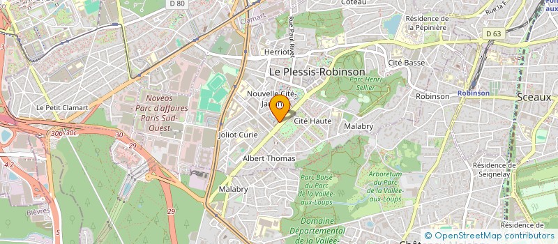 localisation de l'entreprise 513 176 248   LE PLESSIS-ROBINSON