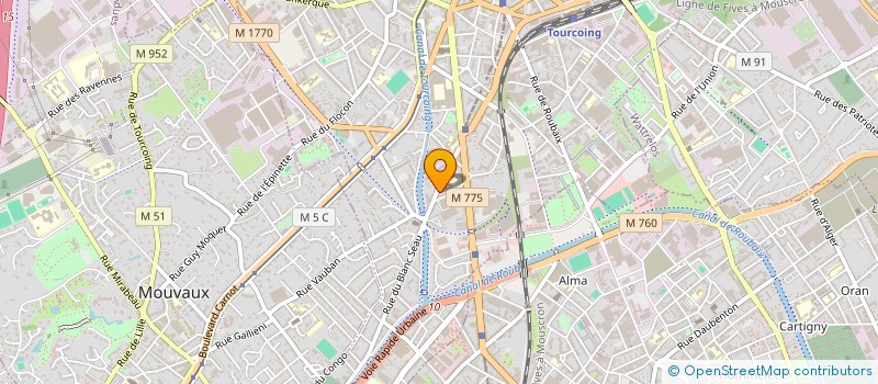 localisation de l'entreprise 513 176 743   HALLUIN