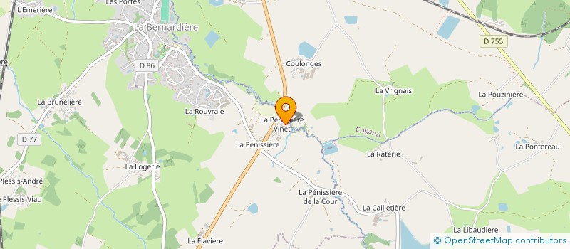 localisation de l'entreprise 513 182 683   LA BERNARDIERE