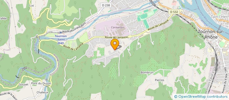 localisation de l'entreprise 513 191 932  à TOURNON-SUR-RHONE