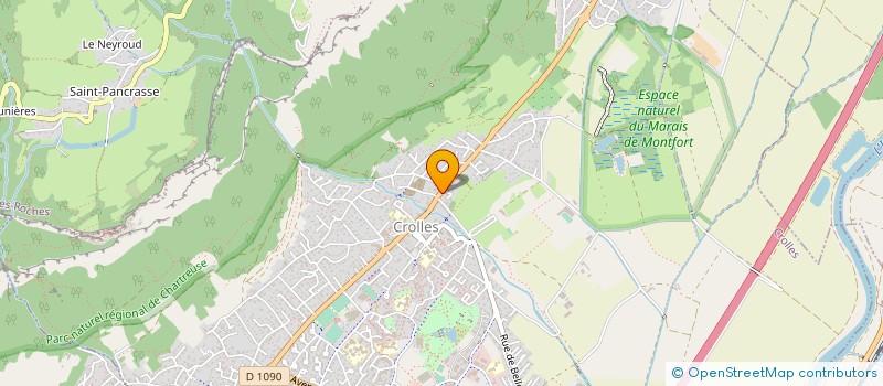 localisation de l'entreprise 513 192 237   CROLLES