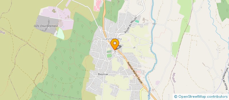 localisation de l'entreprise 513 192 567   LAVILLEDIEU