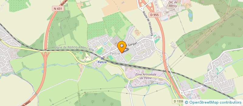 localisation de l'entreprise 513 194 399   PELTRE