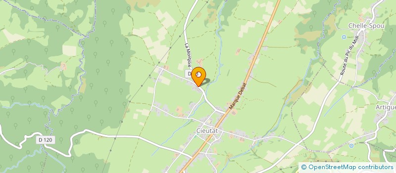 localisation de l'entreprise 513 194 860   CIEUTAT