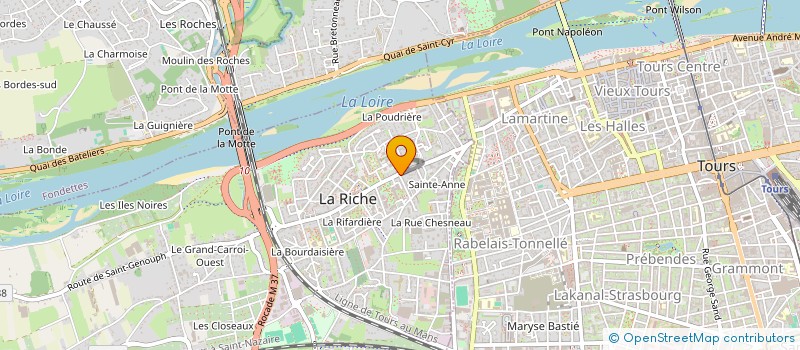 localisation de l'entreprise 513 202 929   LA RICHE