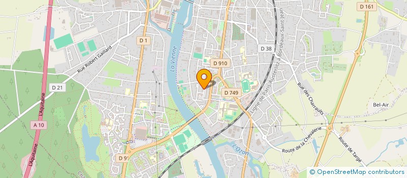 localisation de l'entreprise 513 203 802   CHATELLERAULT