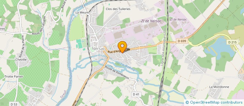 localisation de l'entreprise 513 211 664  à ANGOULEME