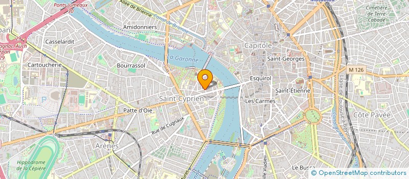 localisation de l'entreprise 513 234 807 à TOULOUSE