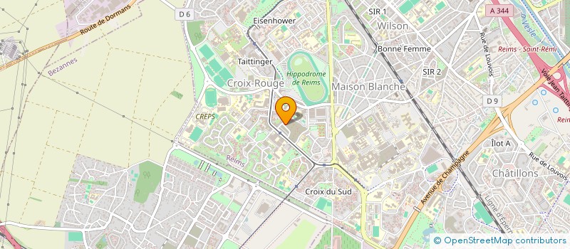 localisation de l'entreprise 513 247 130   REIMS