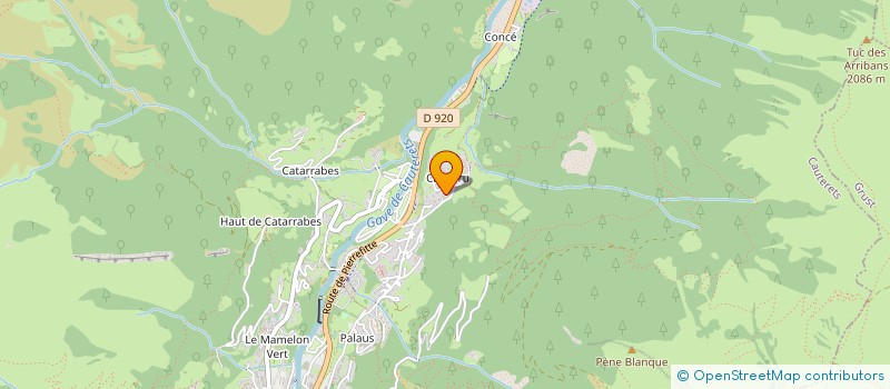 localisation de l'entreprise 513 259 945   CAUTERETS