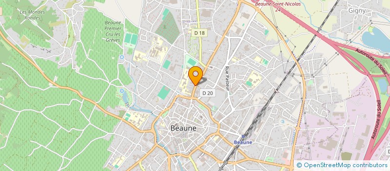 localisation de l'entreprise 513 270 413   BEAUNE