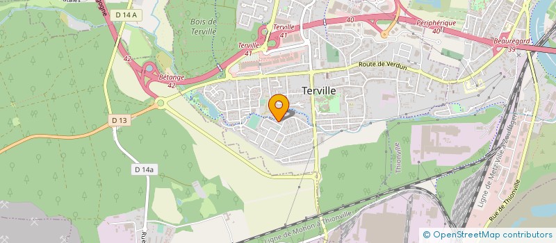 localisation de l'entreprise 513 293 837   TERVILLE