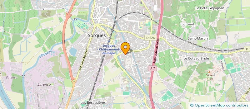 localisation de l'entreprise 513 316 240   CAROMB