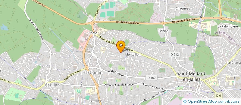 localisation de l'entreprise 513 319 384 à LACANAU