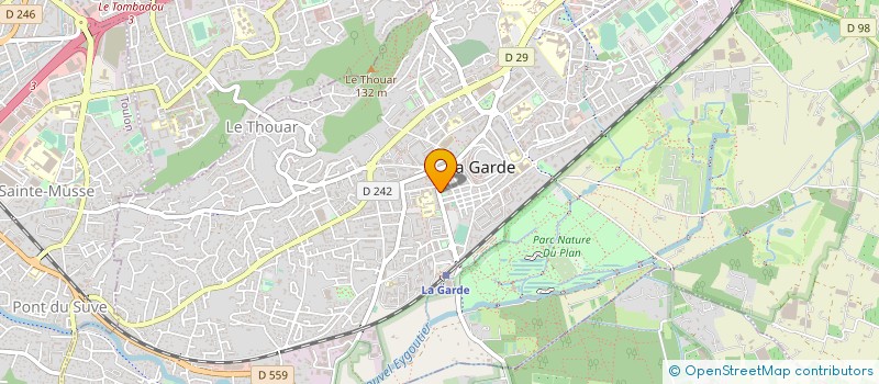 localisation de l'entreprise 513 321 844 à LA GARDE