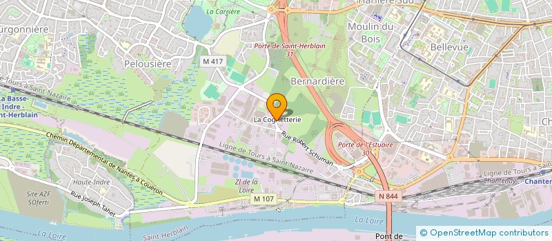 localisation de l'entreprise 513 322 180 à SAINT-HERBLAIN