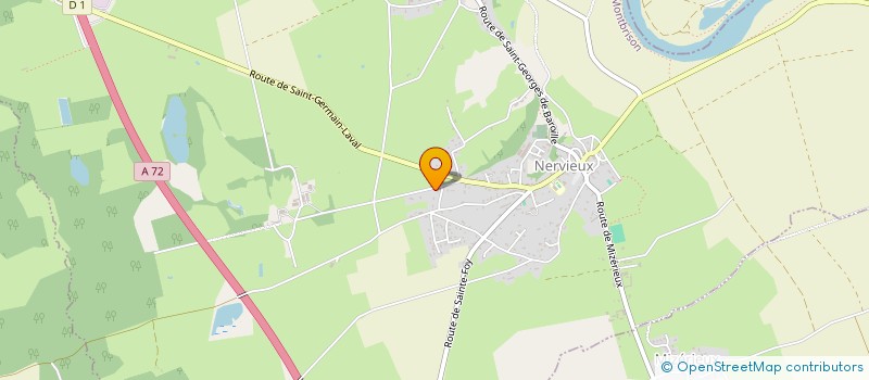 localisation de l'entreprise 513 342 089   NERVIEUX