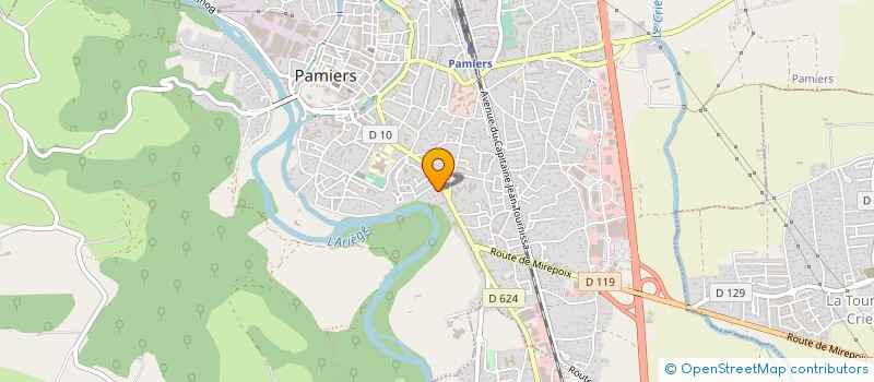 localisation de l'entreprise 513 365 064 à PAMIERS