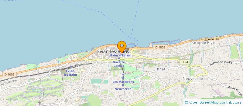 localisation de l'entreprise 513 388 231  à THONON-LES-BAINS