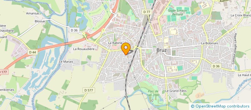 localisation de l'entreprise 513 398 990   BRUZ