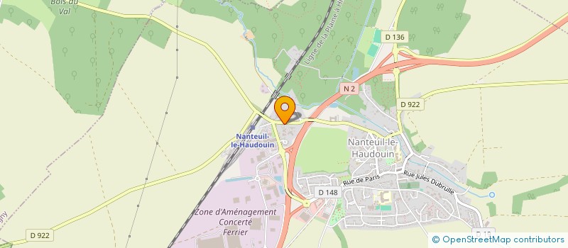 localisation de l'entreprise 513 399 220 à BETZ
