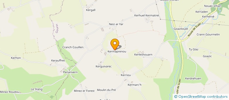 localisation de l'entreprise 513 443 713   QUIMPER