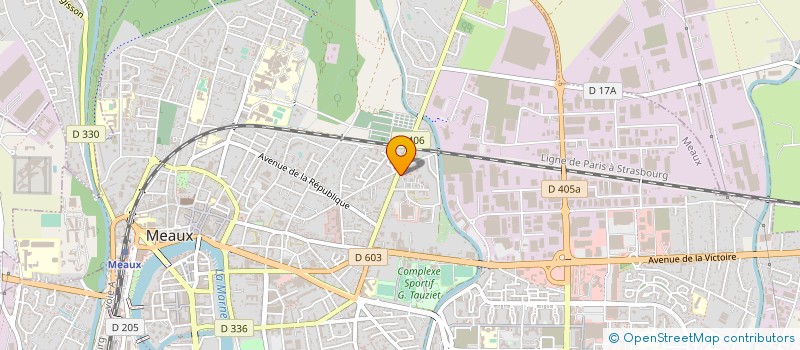 localisation de l'entreprise 513 450 668 à MEAUX