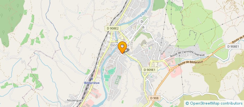 localisation de l'entreprise 513 455 816   BEDARIEUX