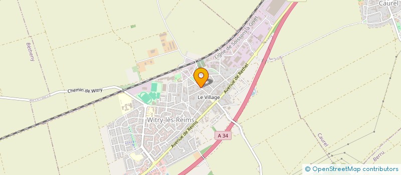 localisation de l'entreprise 513 484 014   WITRY-LES-REIMS