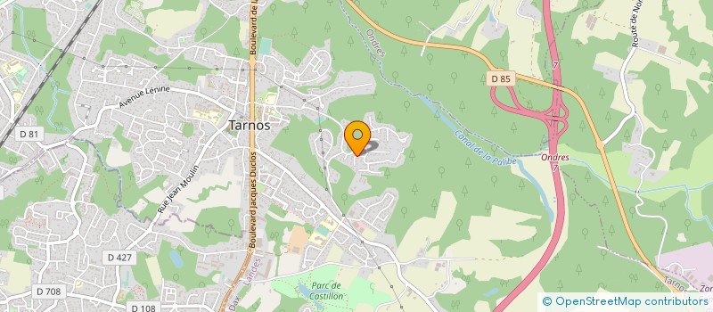 localisation de l'entreprise 513 491 639 à TARNOS