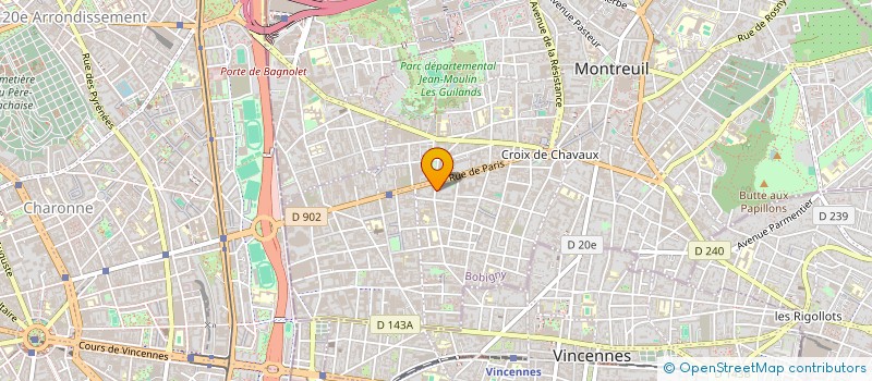 localisation de l'entreprise 513 496 836   PARIS