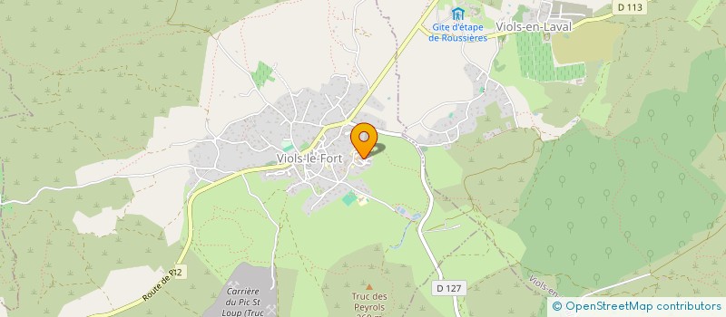 localisation de l'entreprise 513 512 400   VIOLS-LE-FORT