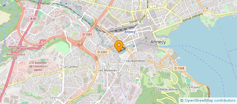 localisation de l'entreprise 513 513 002   ANNECY