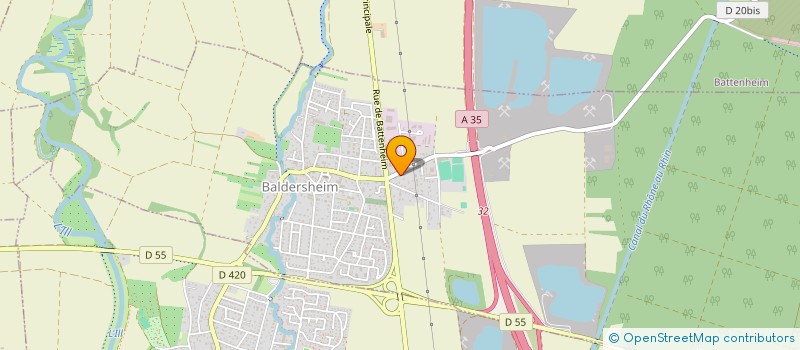 localisation de l'entreprise 513 514 471   BALDERSHEIM