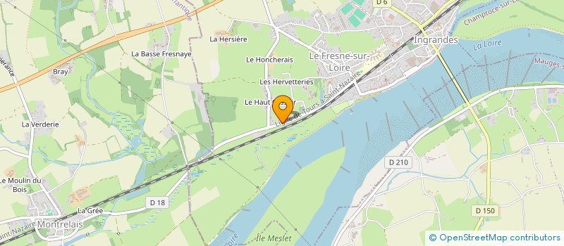 localisation de l'entreprise 513 532 465  à CHAMPTOCE-SUR-LOIRE