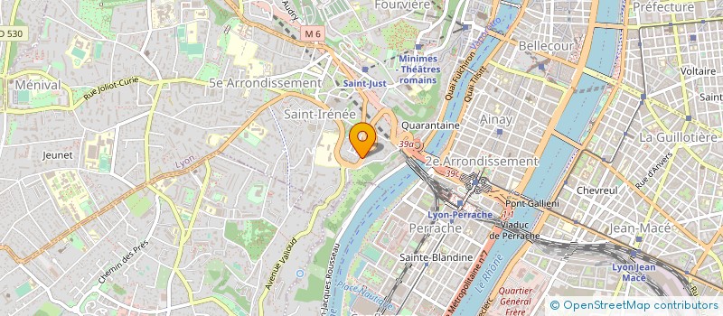 localisation de l'entreprise 513 539 999   LYON