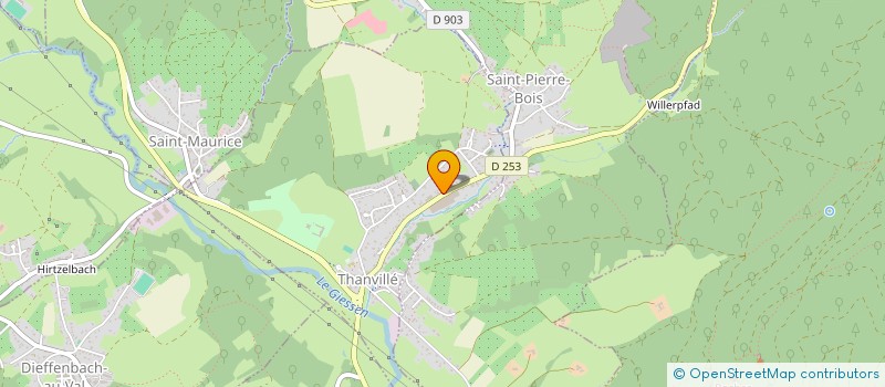 localisation de l'entreprise 513 542 829   THANVILLE